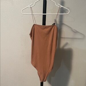 Wild Fable Tan Bodysuit